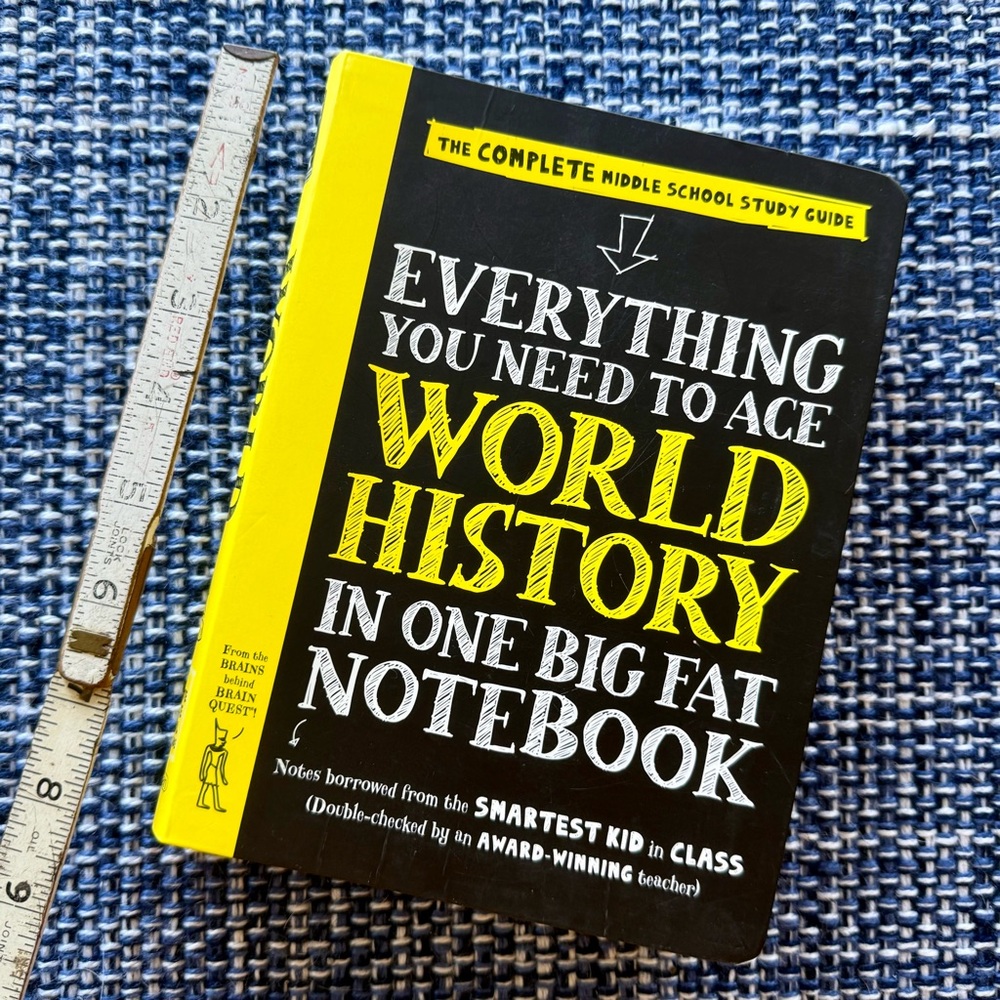 Everything You Need to Ace World History in One Big Fat Notebook • Middle School